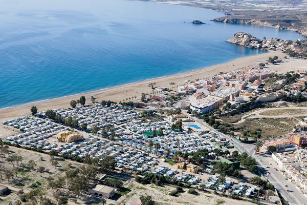 Camping Playa de Mazarron vista