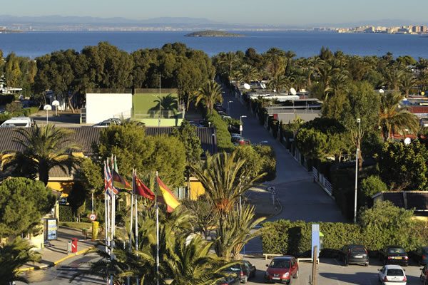 Camping Caravaning La Manga vista 